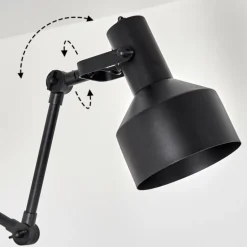 Applique murale Tablazos Noir, 1 lumière
