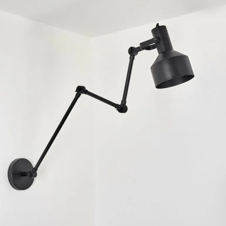 Applique murale Tablazos Noir, 1 lumière