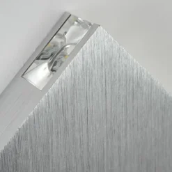 Applique murale Tapurai LED Argenté, 1 lumière