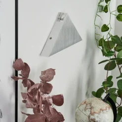 Applique murale Tapurai LED Argenté, 1 lumière