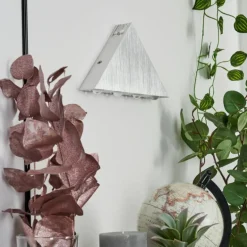 Applique murale Tapurai LED Argenté, 1 lumière