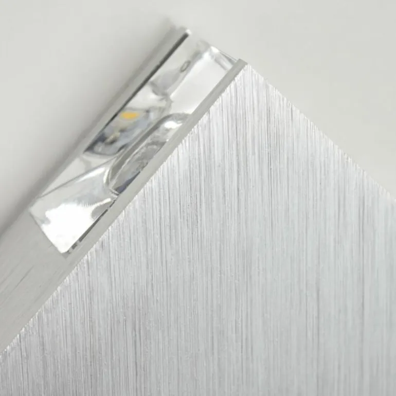 Applique murale Tapurai LED Argenté, 1 lumière