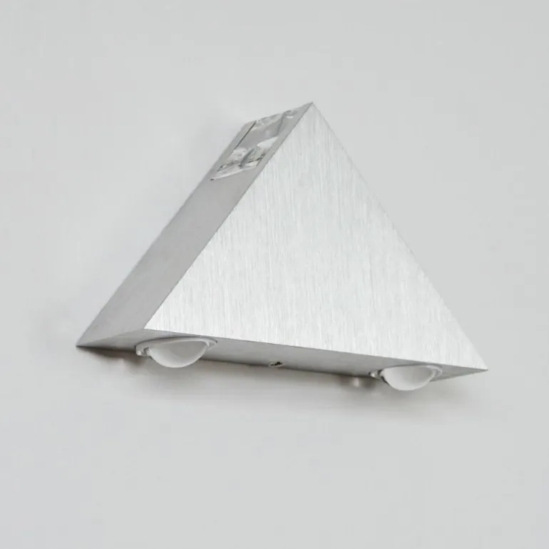 Applique murale Tapurai LED Argenté, 1 lumière