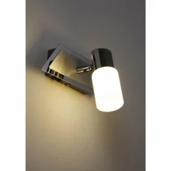 Applique murale Trio 8214 LED Aluminium, Chrome, Acier inoxydable, 1 lumière
