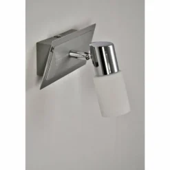 Applique murale Trio 8214 LED Aluminium, Chrome, Acier inoxydable, 1 lumière