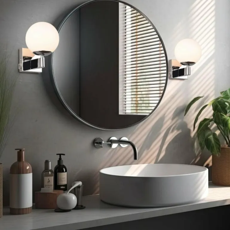 Applique murale Trio KULA Chrome, 1 lumière