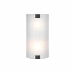 Applique murale Trio Pura Nickel mat, 2 lumières
