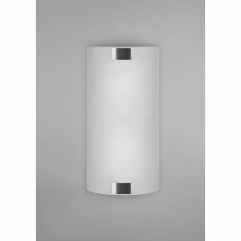 Applique murale Trio Pura Nickel mat, 2 lumières