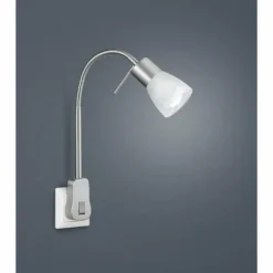 Applique murale Trio-Leuchten Levisto LED Nickel mat, 1 lumière