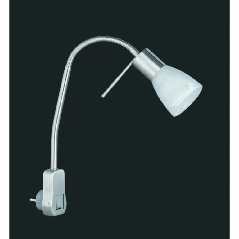 Applique murale Trio-Leuchten Levisto LED Nickel mat, 1 lumière