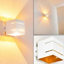 Applique murale Varco Blanc, 1 lumière