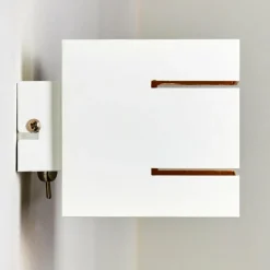 Applique murale Varco Blanc, 1 lumière