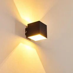 Applique murale Varco Noir, 1 lumière