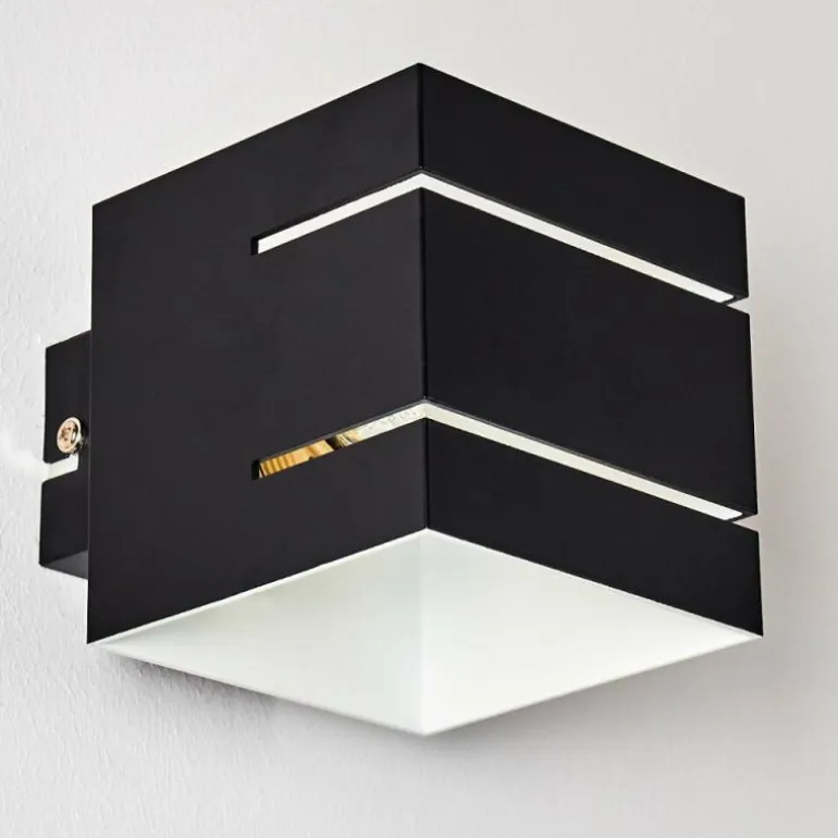 Applique murale Varco Noir, 1 lumière
