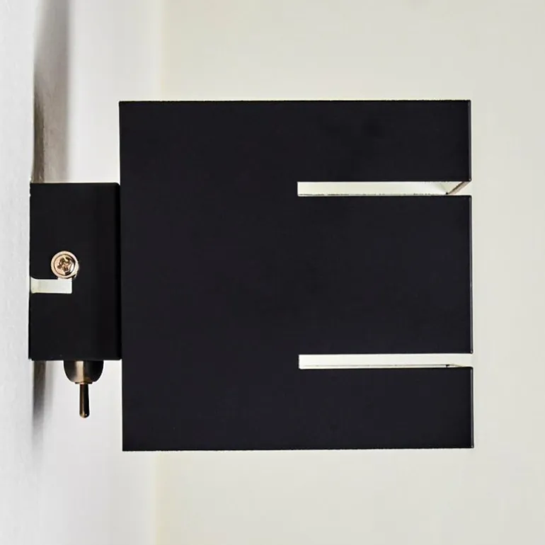 Applique murale Varco Noir, 1 lumière