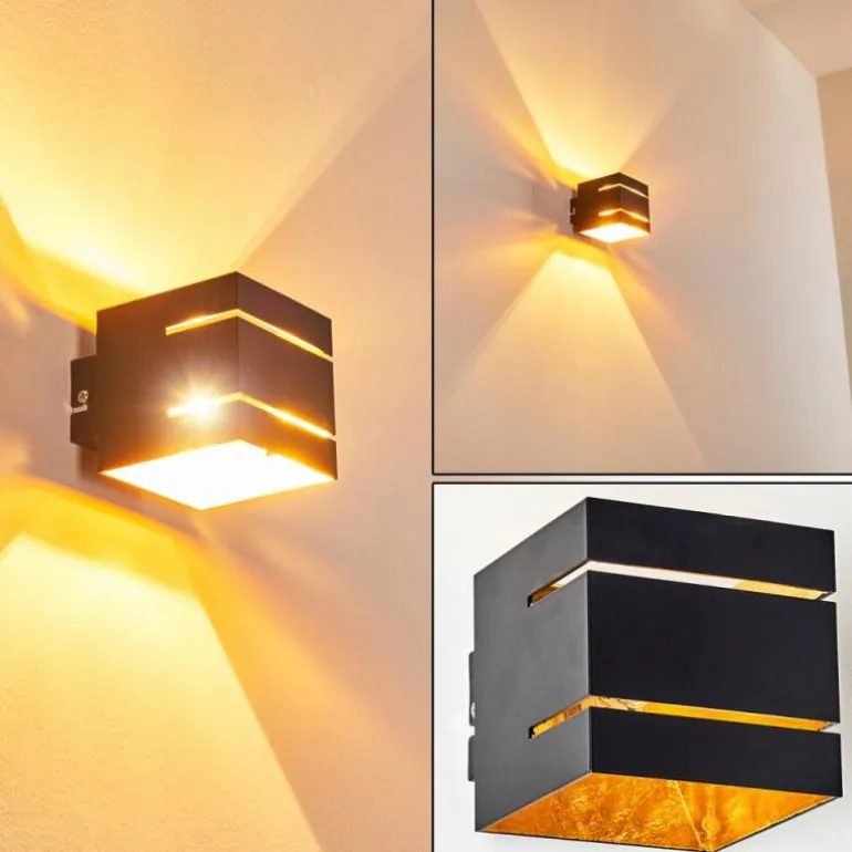 Applique murale Varco Noir, 1 lumière