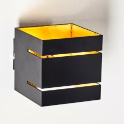 Applique murale Varco Noir, 1 lumière