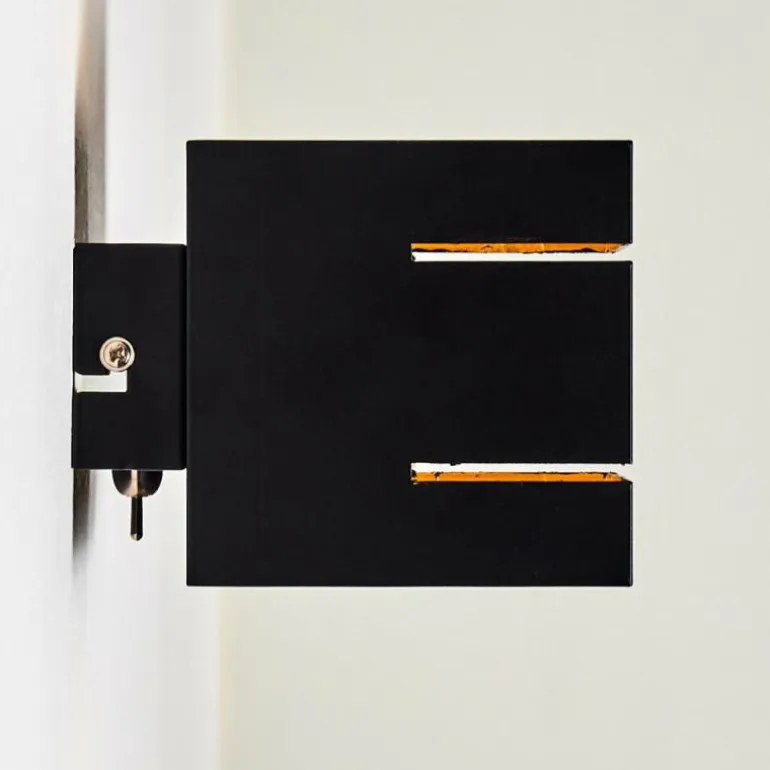 Applique murale Varco Noir, 1 lumière