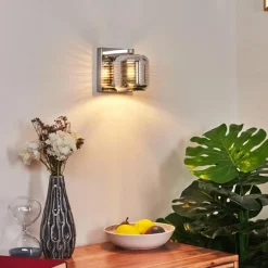 Applique murale Verasara Chrome, 1 lumière