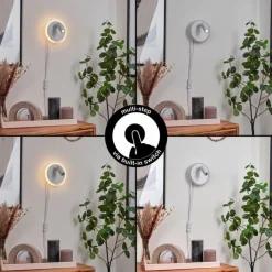 Applique murale Viata LED Blanc, 2 lumières