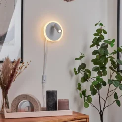 Applique murale Viata LED Blanc, 2 lumières