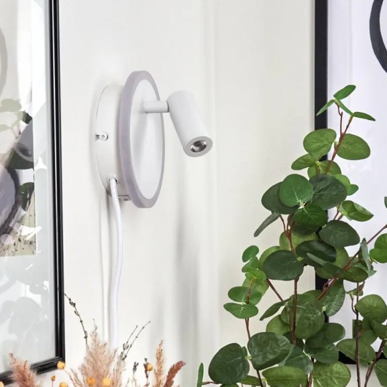 Applique murale Viata LED Blanc, 2 lumières