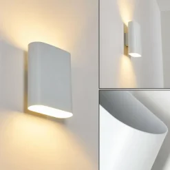 Applique murale Vion Blanc, 2 lumières
