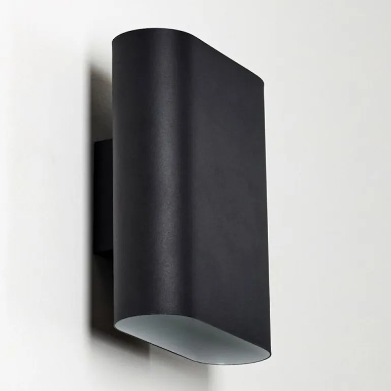 Applique murale Vion Noir, 2 lumières