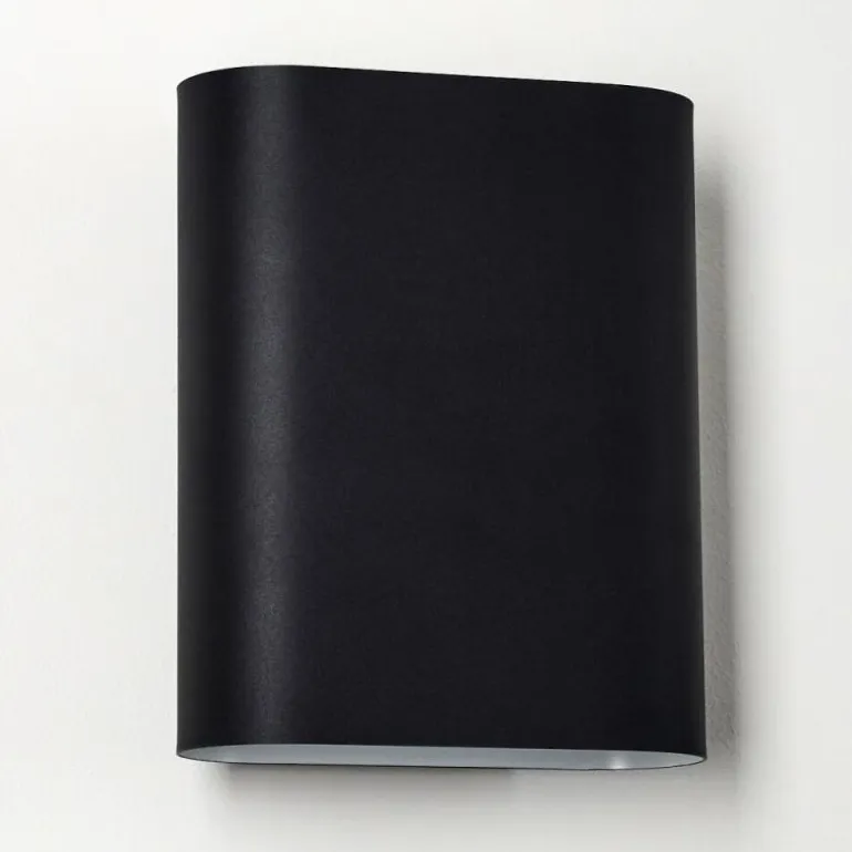 Applique murale Vion Noir, 2 lumières