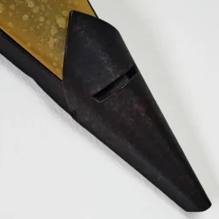 Applique murale Voume Rouille, Noir, 1 lumière