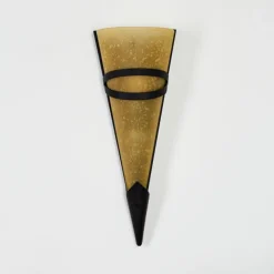 Applique murale Voume Rouille, Noir, 1 lumière