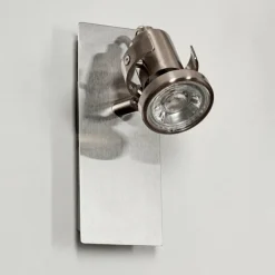 Applique murale Yometchen LED Nickel mat, 1 lumière