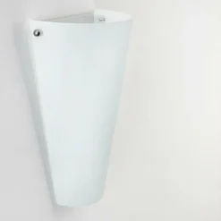 Applique murale Zera Aluminium, Blanc, 1 lumière