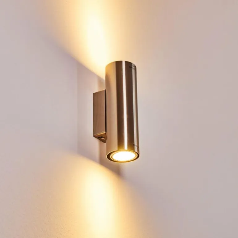 Applique murale Zuoz Nickel mat, 2 lumières