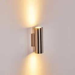 Applique murale Zuoz Nickel mat, 2 lumières