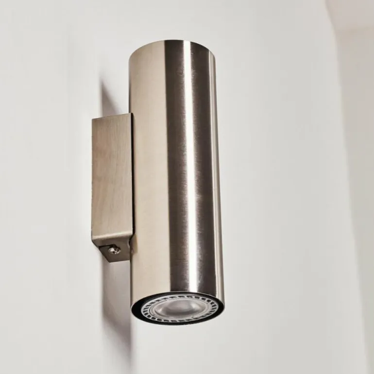 Applique murale Zuoz Nickel mat, 2 lumières