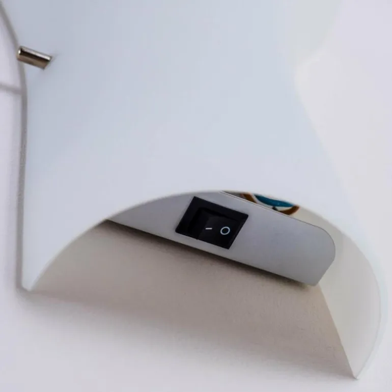 Applique Nerola Blanc, 1 lumière