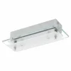 Applique ou plafonnier Eglo FRES 2 LED Chrome, 2 lumières