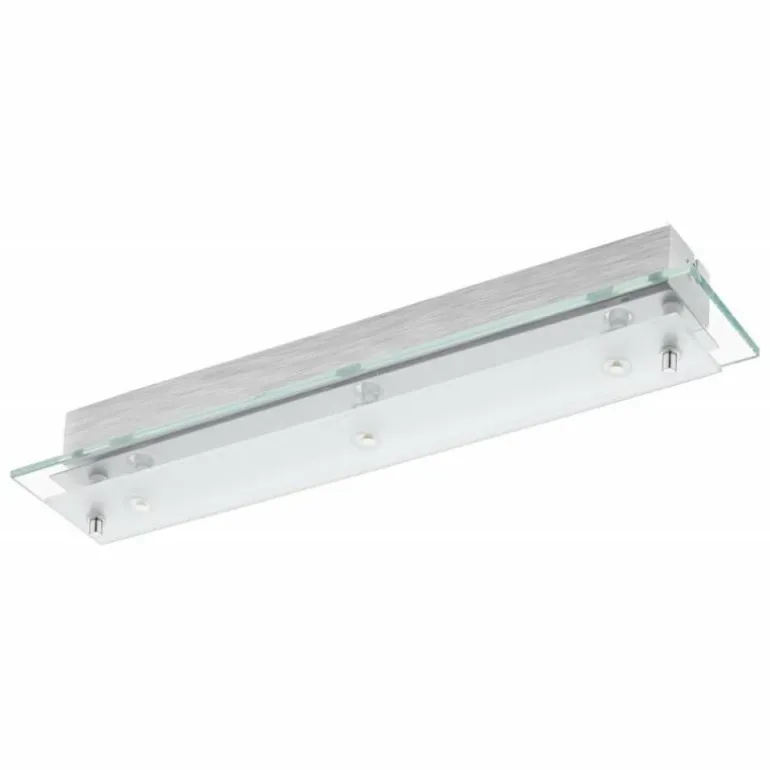 Applique ou plafonnier Eglo FRES 2 LED Chrome, 3 lumières