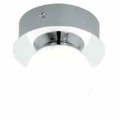 Applique ou plafonnier Eglo MOSIANO LED Chrome, 1 lumière