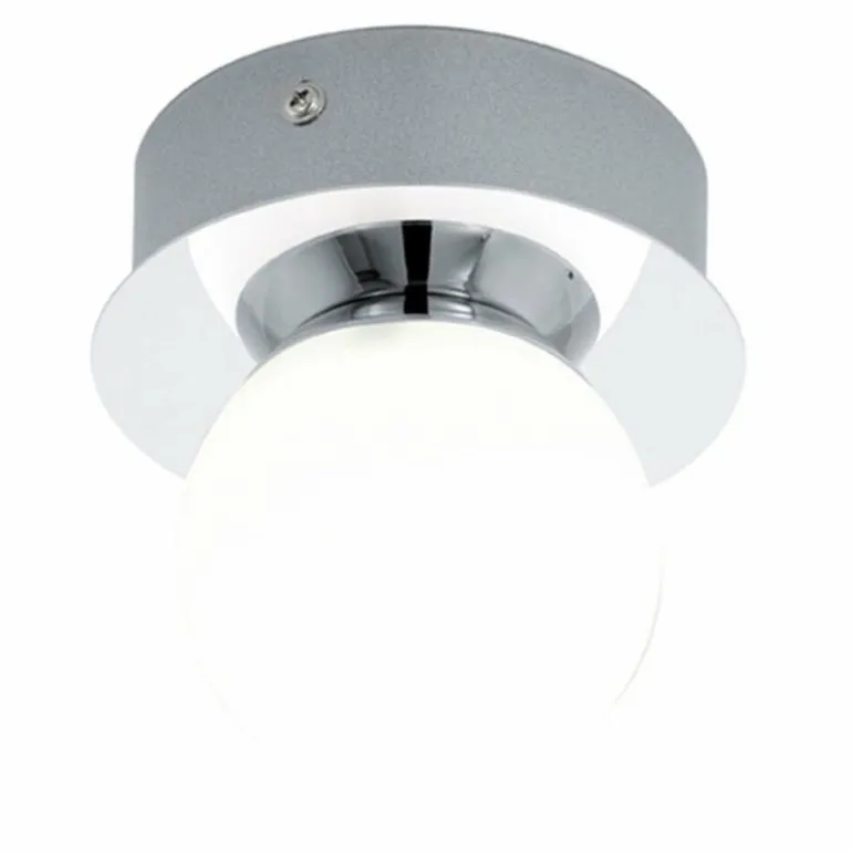 Applique ou plafonnier Eglo MOSIANO LED Chrome, 1 lumière