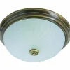Applique ou plafonnier Steinhauer Bronze, 2 lumières