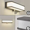 applique solaire Burseryd LED Anthracite, 1 lumière, Détecteur de mouvement