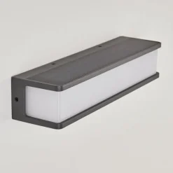 applique solaire Burseryd LED Anthracite, 1 lumière, Détecteur de mouvement