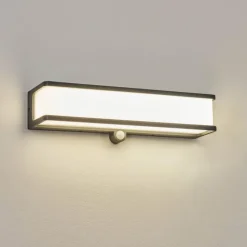 applique solaire Burseryd LED Anthracite, 1 lumière, Détecteur de mouvement