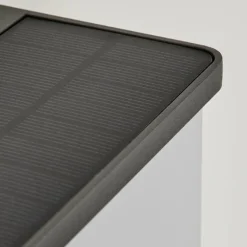 applique solaire Burseryd LED Noir, 1 lumière, Détecteur de mouvement