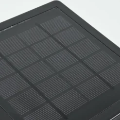 applique solaire Lonquimai LED Noir, 1 lumière, Détecteur de mouvement