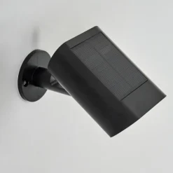 applique solaire Usmagama LED Noir, 1 lumière, Détecteur de mouvement