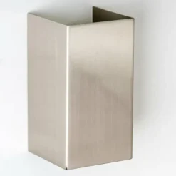Applique Tabera Acier brossé, 2 lumières