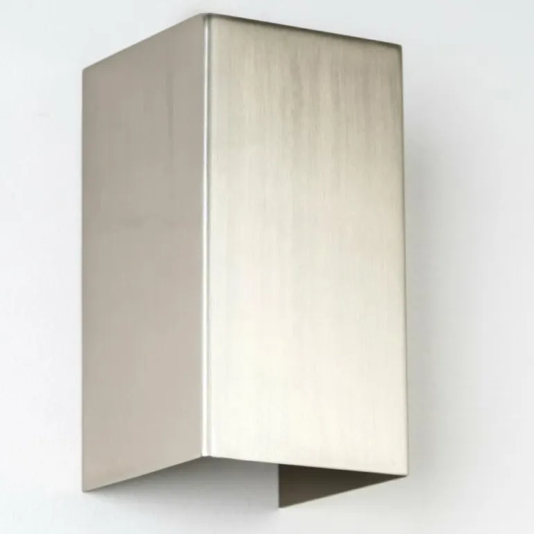 Applique Tabera Acier brossé, 2 lumières